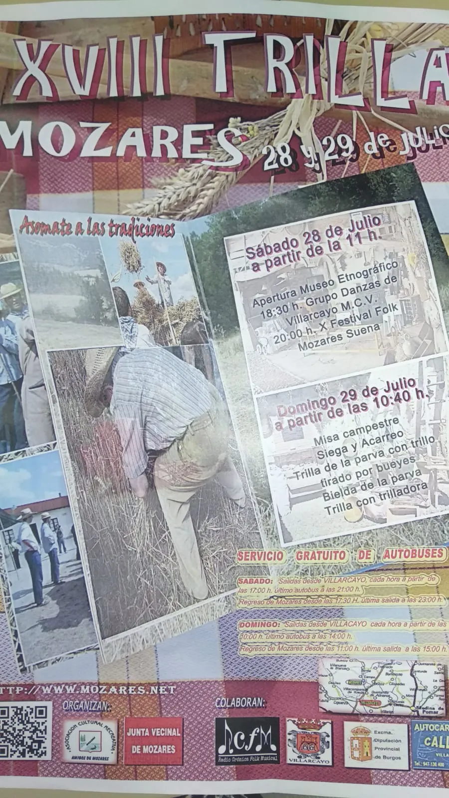 Cultura Burgos: Celebración de la XVIII Jornada de Trilla en Mozares