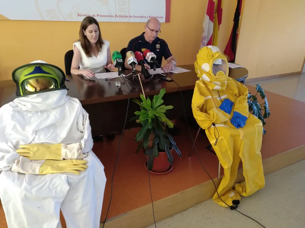 Actualidad Burgos: Los pliegos de los nuevos camiones de bomberos se adjudicarán este año
