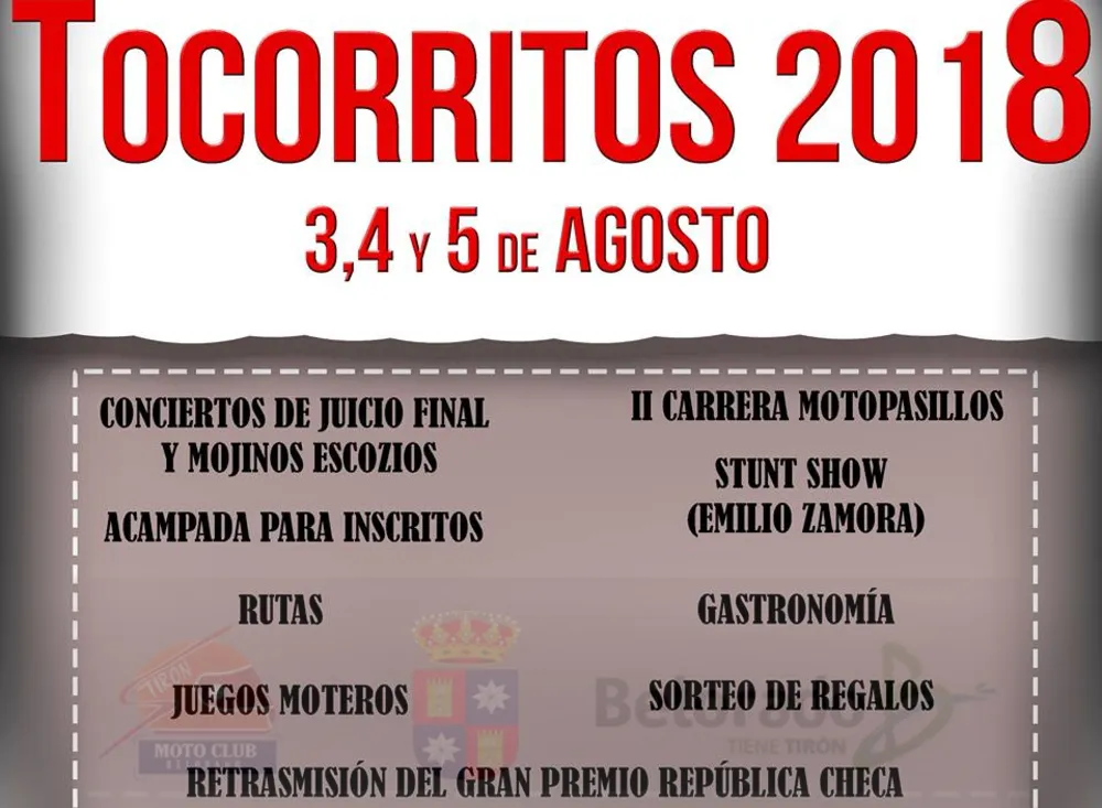 Provincia Burgos: Belorado celebra la XVII Concentración Motera ‘Tocorritos 2018