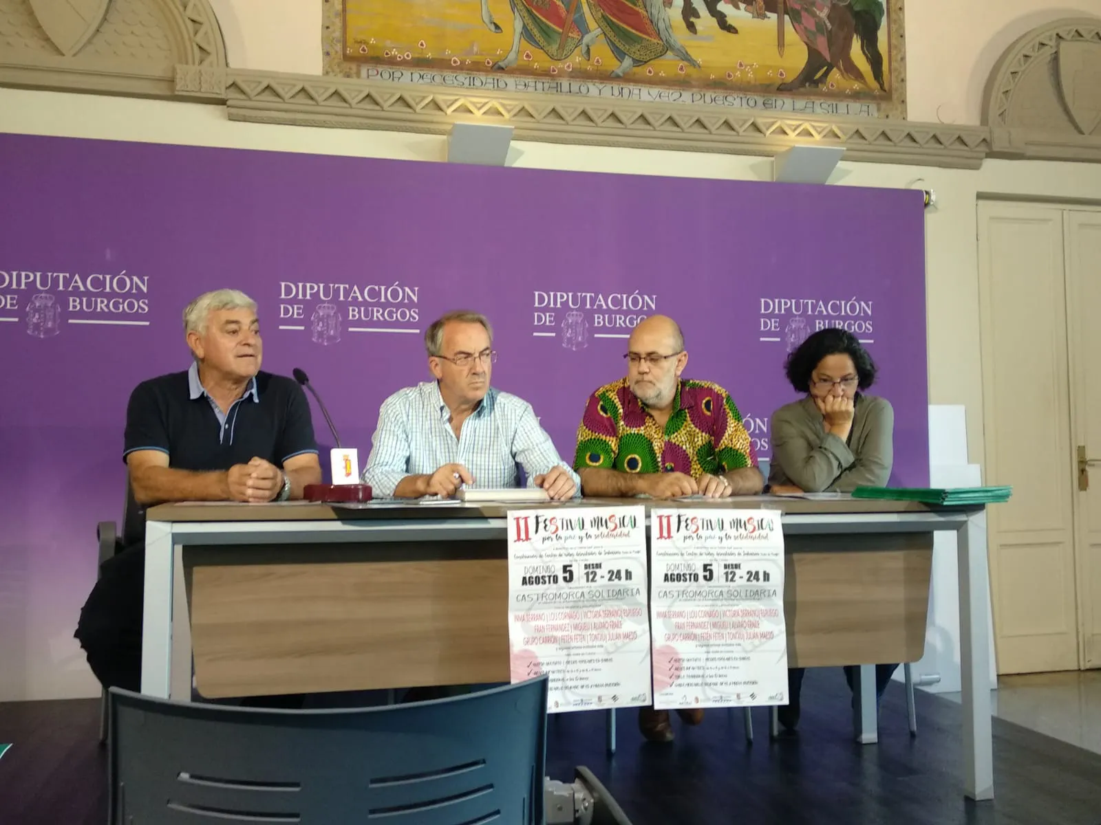 Cultura Burgos: Castromorca acoge el II Festival Musical por la Paz y la Solidaridad