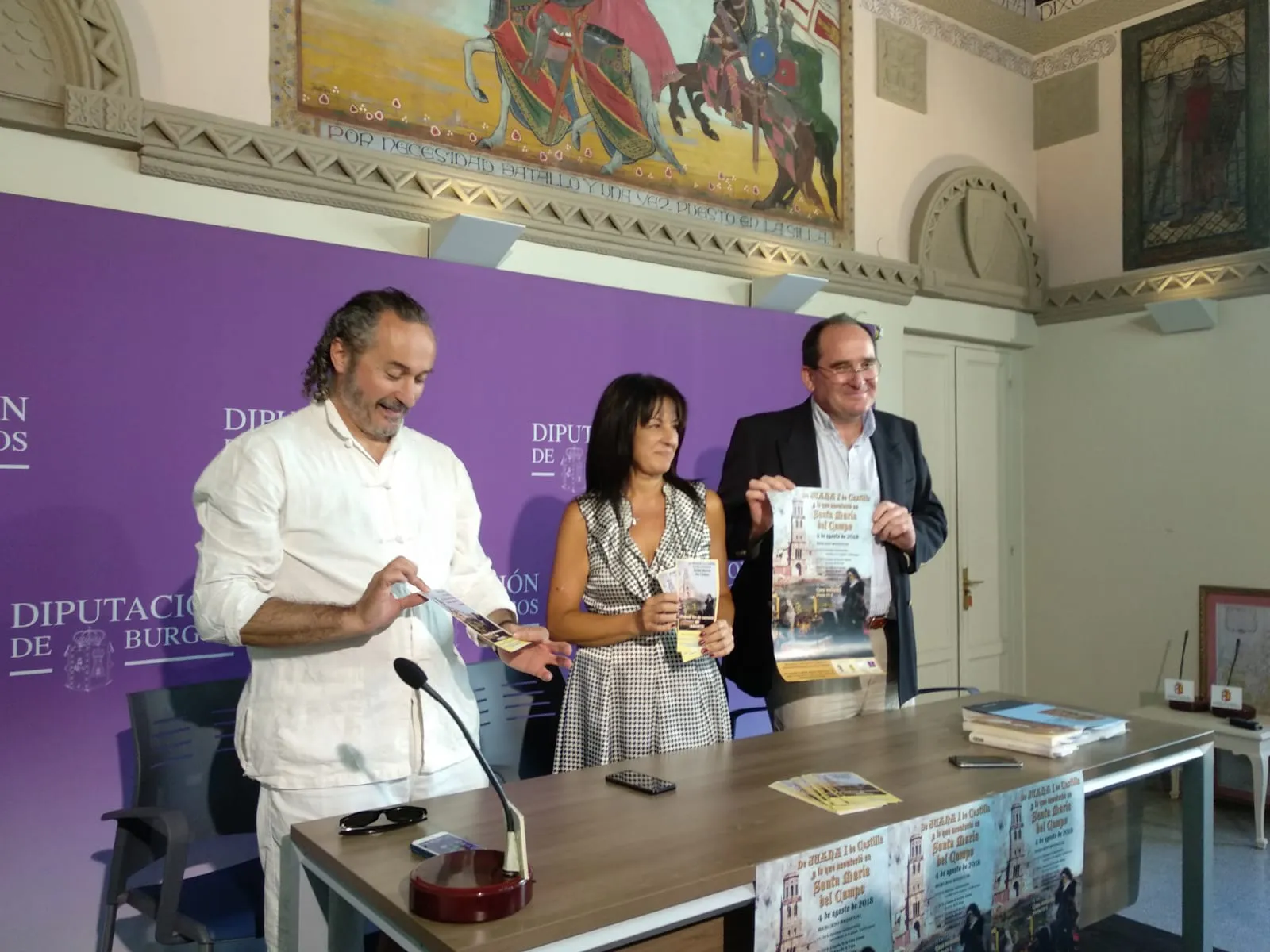 Cultura Burgos: Santa María del Campo celebra la Fiesta de La Reina Juana