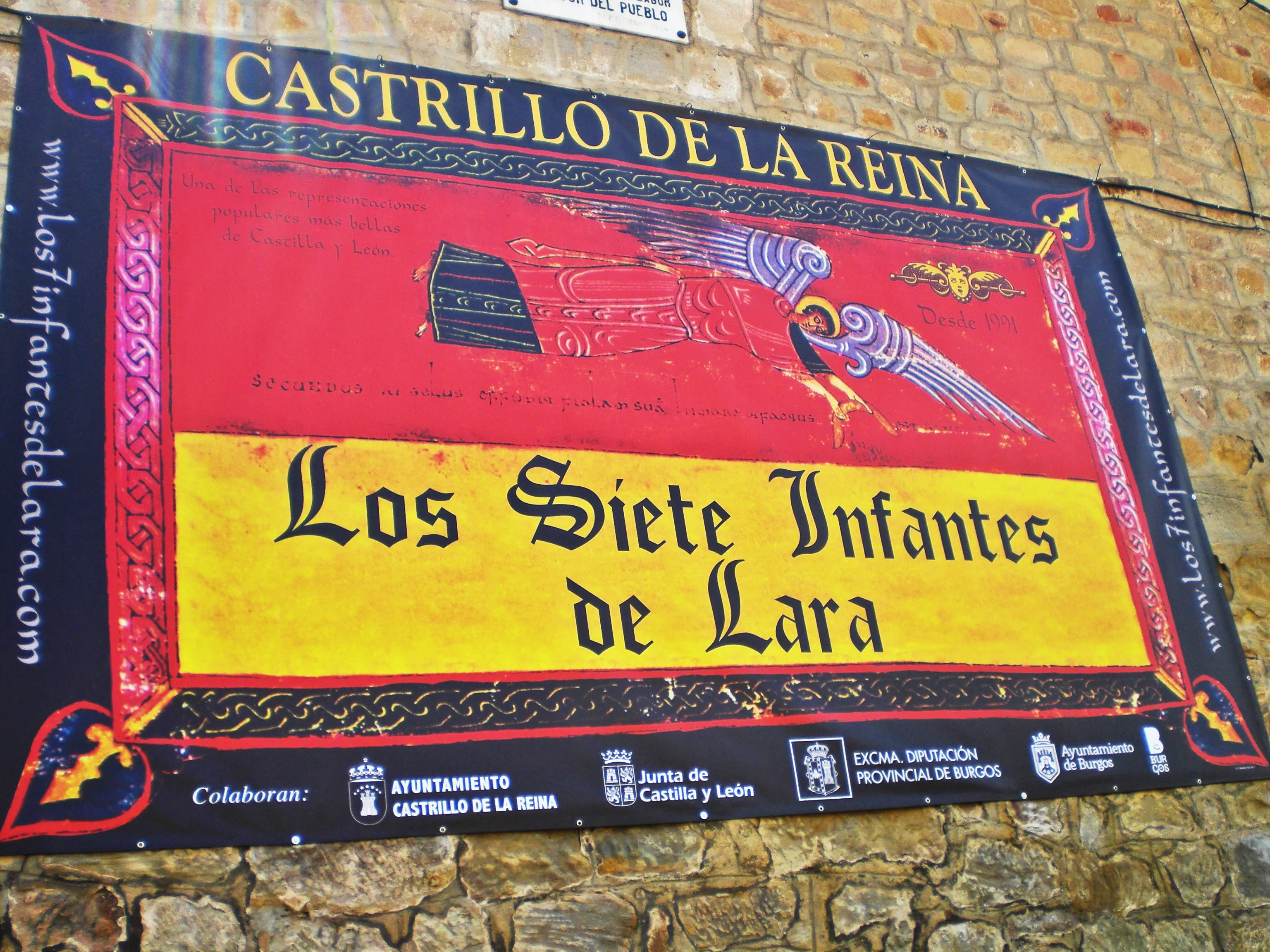 Provincia Burgos: Los Siete Infantes de Lara llegan a Castrillo de la Reina