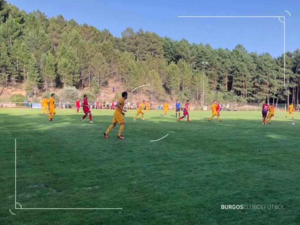 Deportes Burgos: Buena imagen del Burgos CF en su segundo amistoso ante el Numancia (1-1)