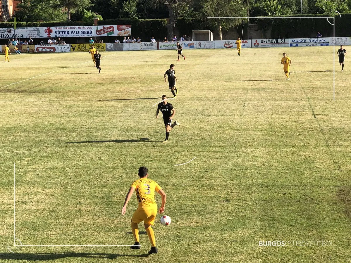 Deportes Burgos: El Burgos CF cae goleado ante el CD Vitoria en Lerma (1-4)