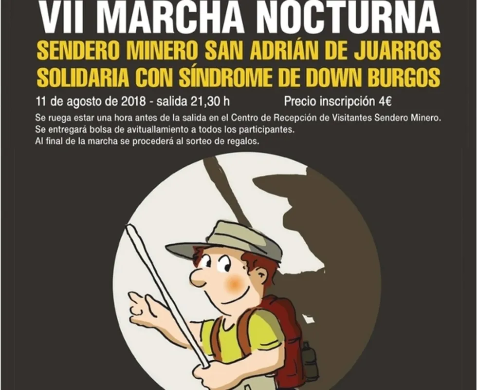 Provincia Burgos: San Adrián de Juarros marcha a favor de Down Burgos