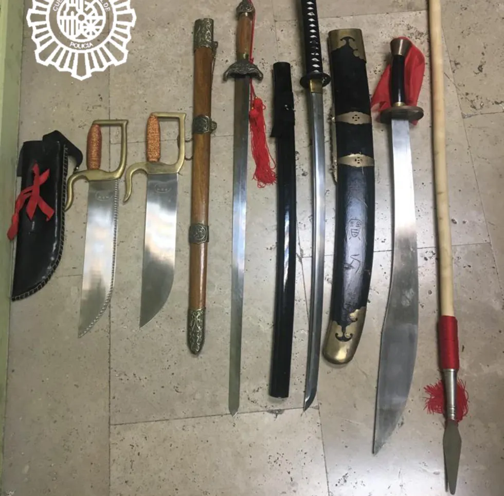 Sucesos Burgos: Detenido por amenazar a su madre con armas marciales