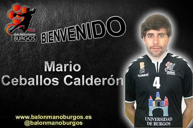 Deportes Burgos: Mario Ceballos Calderón nuevo jugador de UBU San Pablo Burgos
