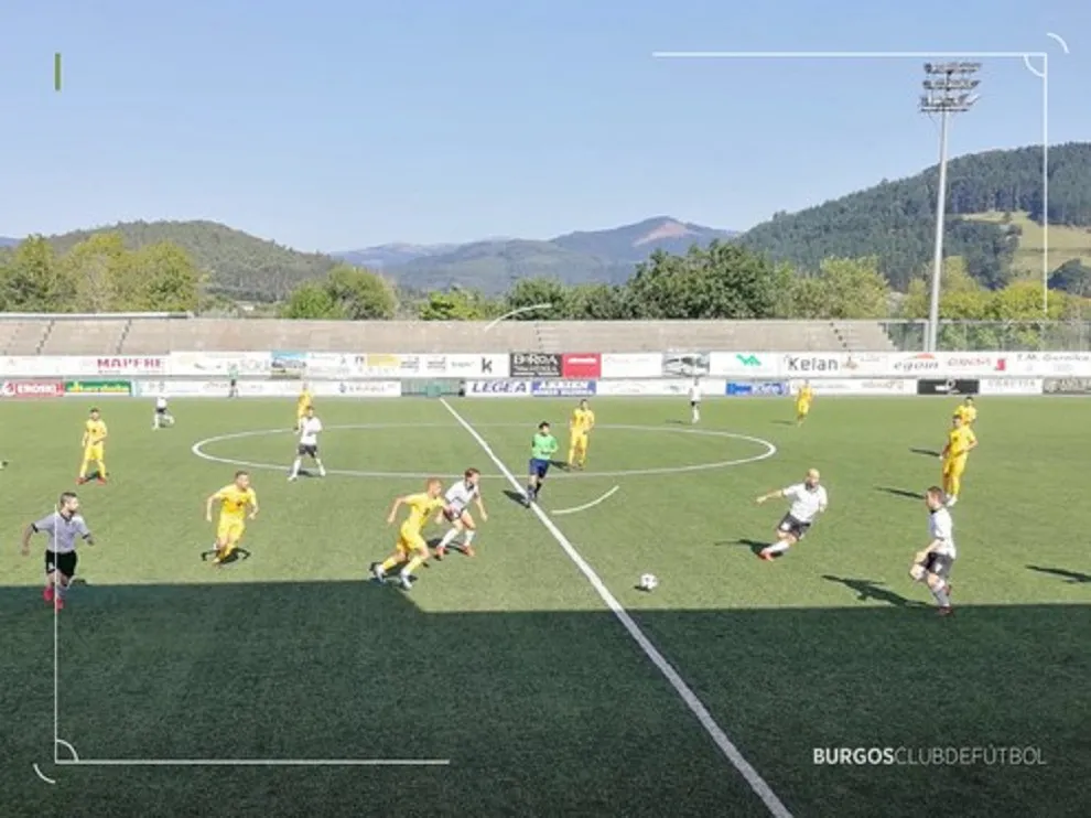 Deportes Burgos: El Burgos CF empata con el Gernika en el cuarto amistoso de pretemporada (2-2)