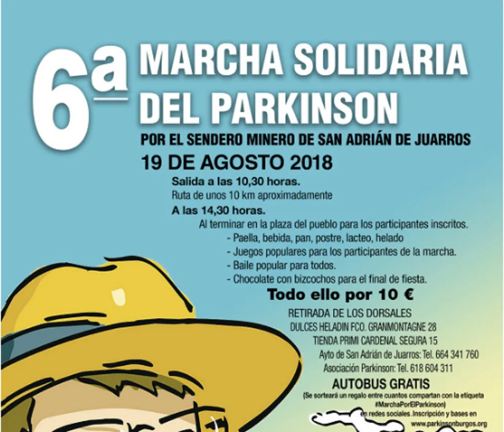 Provincia Burgos: El Sendero Minero a favor del Párkinson