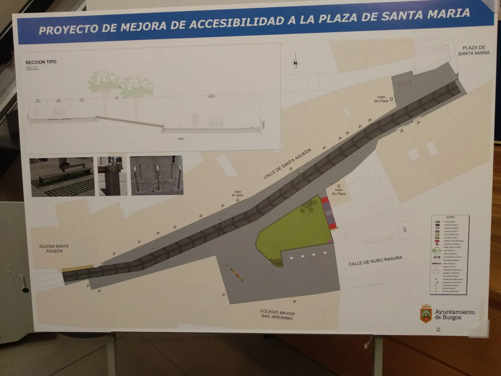Local Burgos: La peatonalización de la calle Santa Águeda y Nuña Rasura mejorará su accesibilidad