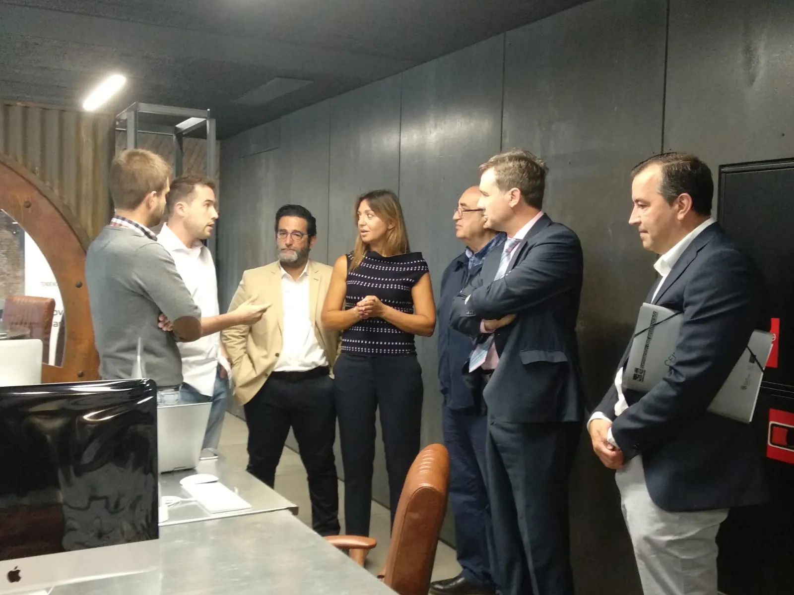 Local Burgos: Se pone el marcha el nuevo espacio de aceleración TREN+D+I