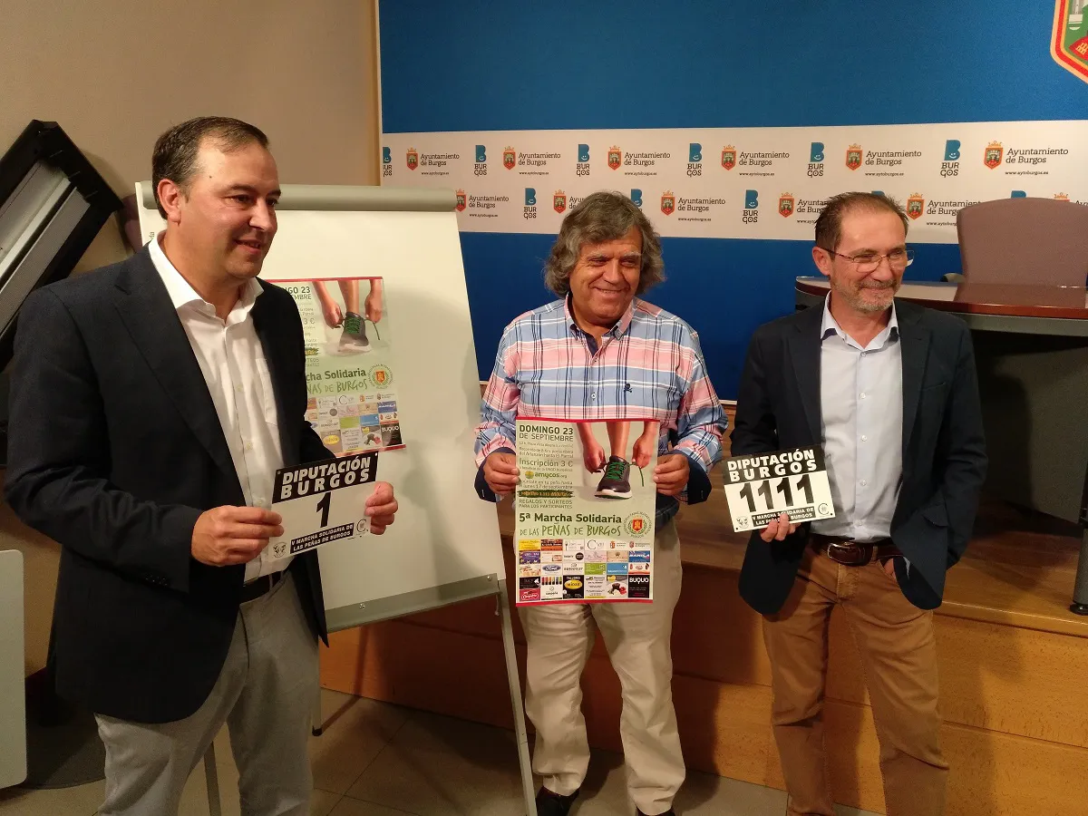 Actualidad Burgos: Todo preparado para la V Marcha Solidaria de las Peñas
