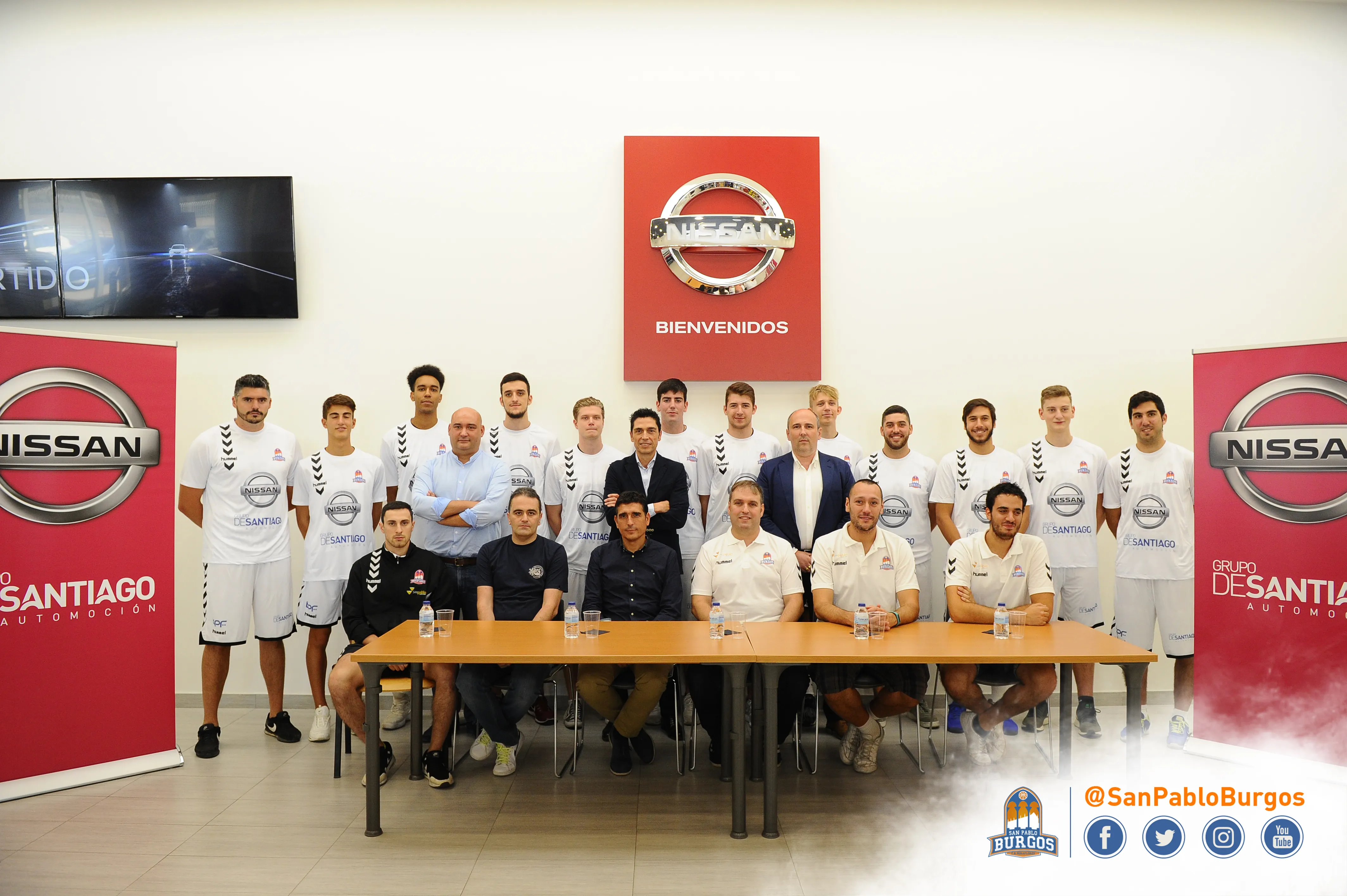 Baloncesto Burgos: El San Pablo Burgos presenta su estructura de cantera