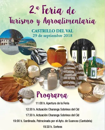 Provincia Burgos: Castrillo del Val promociona este sábado los productos típicos de Cantabria