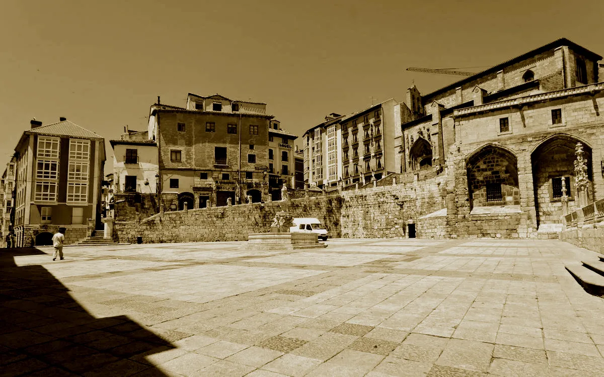 Historia Burgos: Los orígenes de la Plaza de Santa María