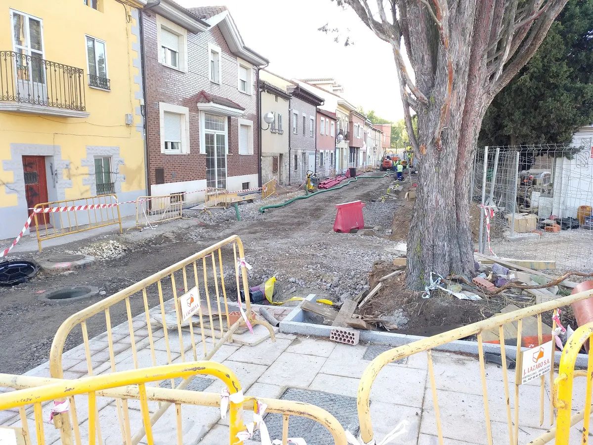 Actualidad Burgos: Las obras del barrio de La Ventilla concluirán a finales de año y costarán 800.000 euros