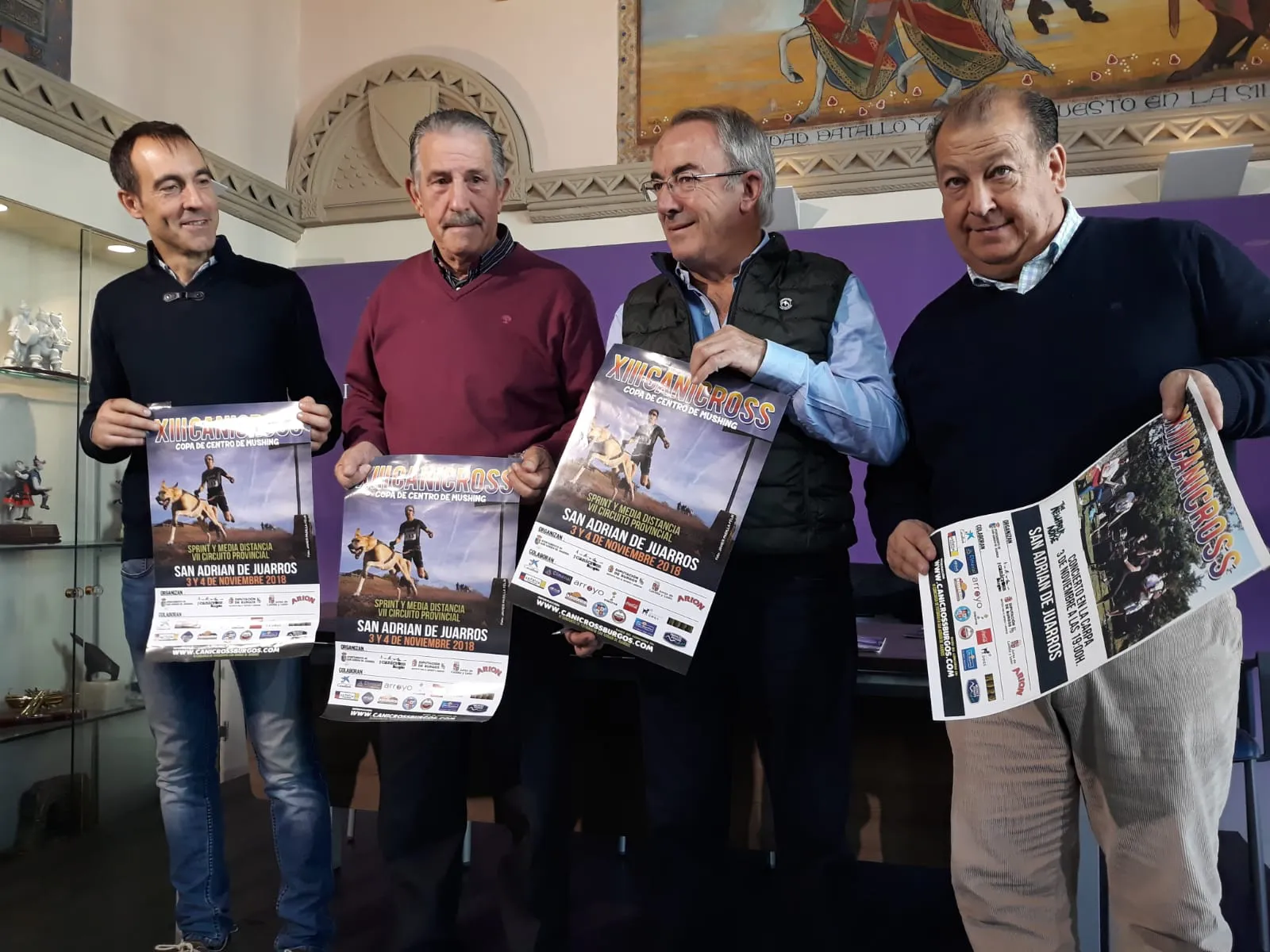 Provincia Burgos: El circuito de Canicross de San Adrián de Juarros se celebra los días 3 y 4 de noviembre