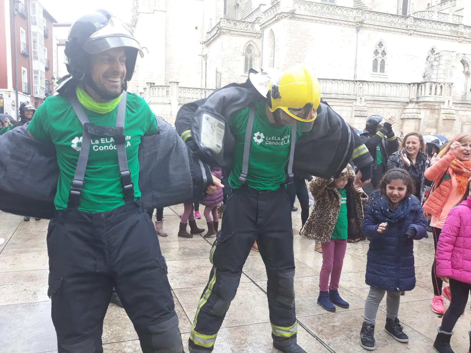 Local Burgos: Burgos baila por la Marea Verde