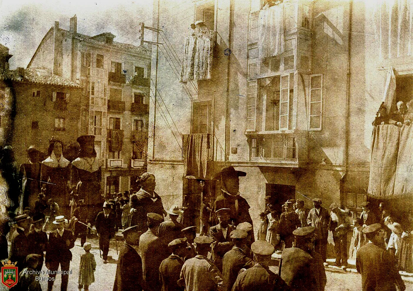 Historia Burgos: La calle Cadena y Eleta
