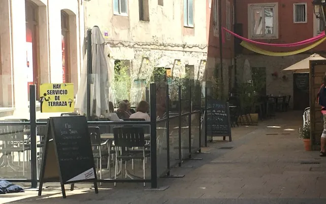 Actualidad Burgos: La nueva ordenanza reguladora de terrazas otorgará un mayor protagonismo a la movilidad del peatón