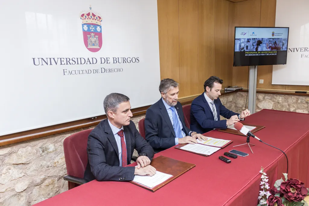 Universidad Burgos: Fundación Bancaria la Caixa y Fundación Caja de Burgos impulsan la investigación de la Universidad de Burgos en Ciencias de la Salud