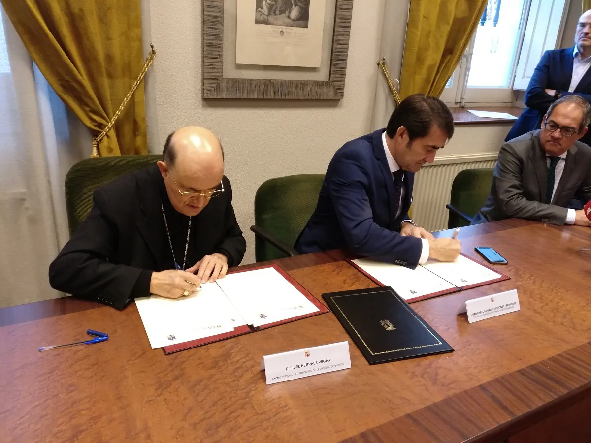 Provincia Burgos: La Junta aumenta las viviendas sociales en Burgos con la firma de un convenio con el Arzobispado y el programa Rehabitare