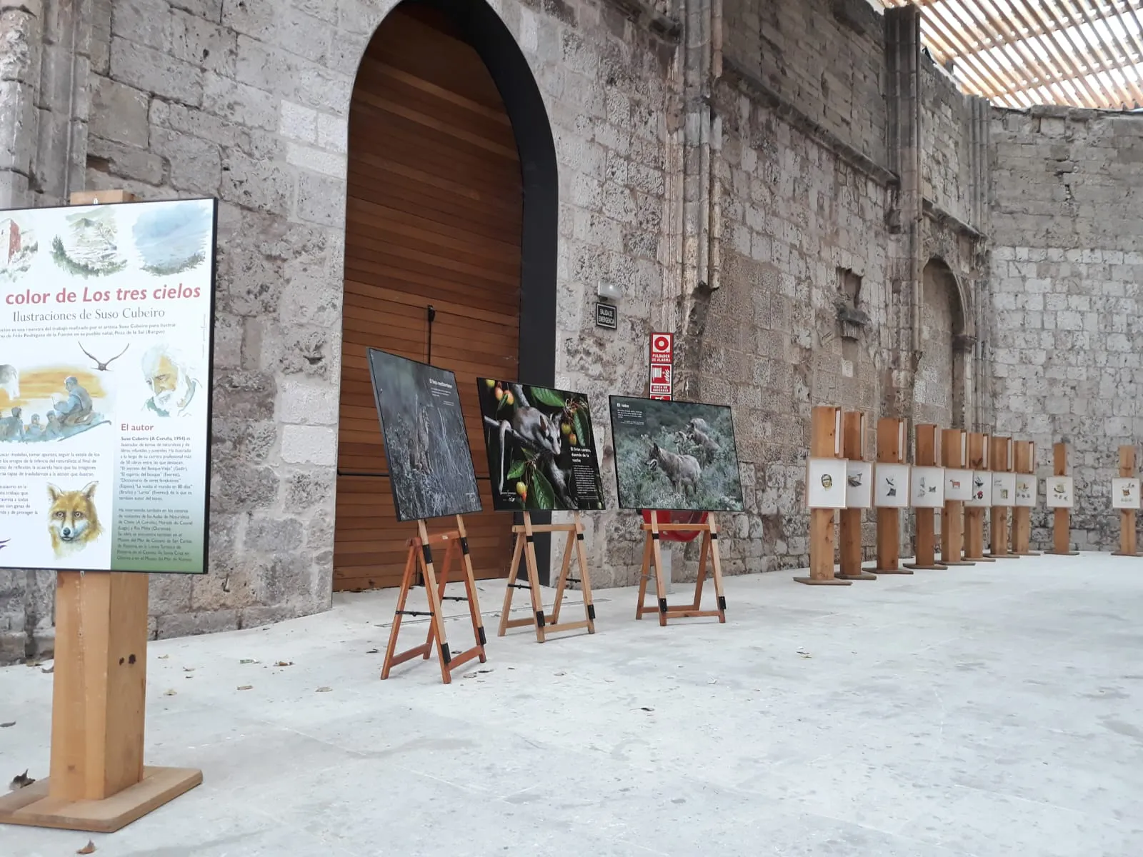 Cultura Burgos: Félix Rodríguez de la Fuente llega al Monasterio de San Juan con la exposición Los colores y sentimientos de los Tres Cielos organizada por la Fundación Caja Burgos