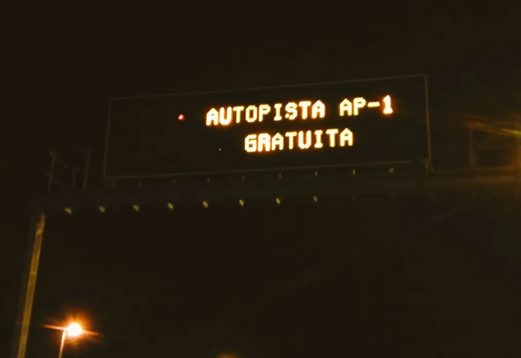 Actualidad Burgos: Se levantan las barreras de la AP-1 para circular de forma libre y gratuita
