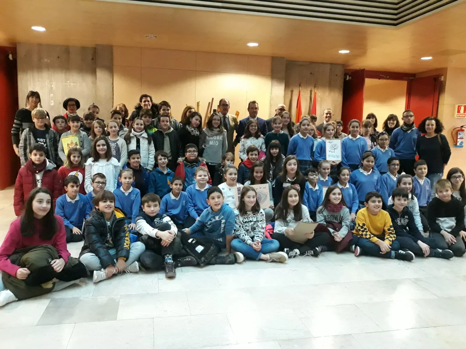 Educación Burgos: 77 alumnos emprendedores de Burgos presentan en la Junta sus Cooperativas