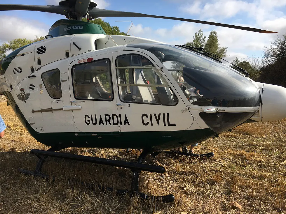 Sucesos Burgos: Localizan y auxilian a un senderista que sufrió un accidente en las estribaciones del Monte San Cristóbal