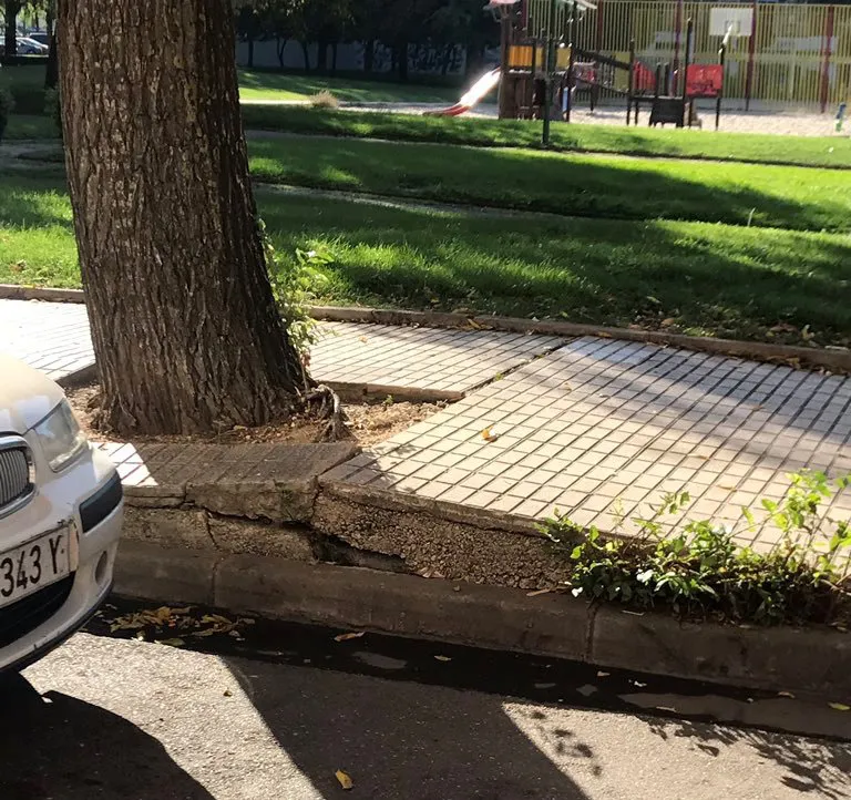 Local Burgos: Varias quejas por el estado de las aceras de la ciudad