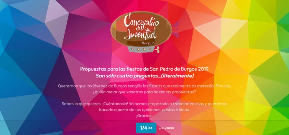 Local Burgos: Juventud busca ideas para mejorar las Fiestas de San Pedro 2019