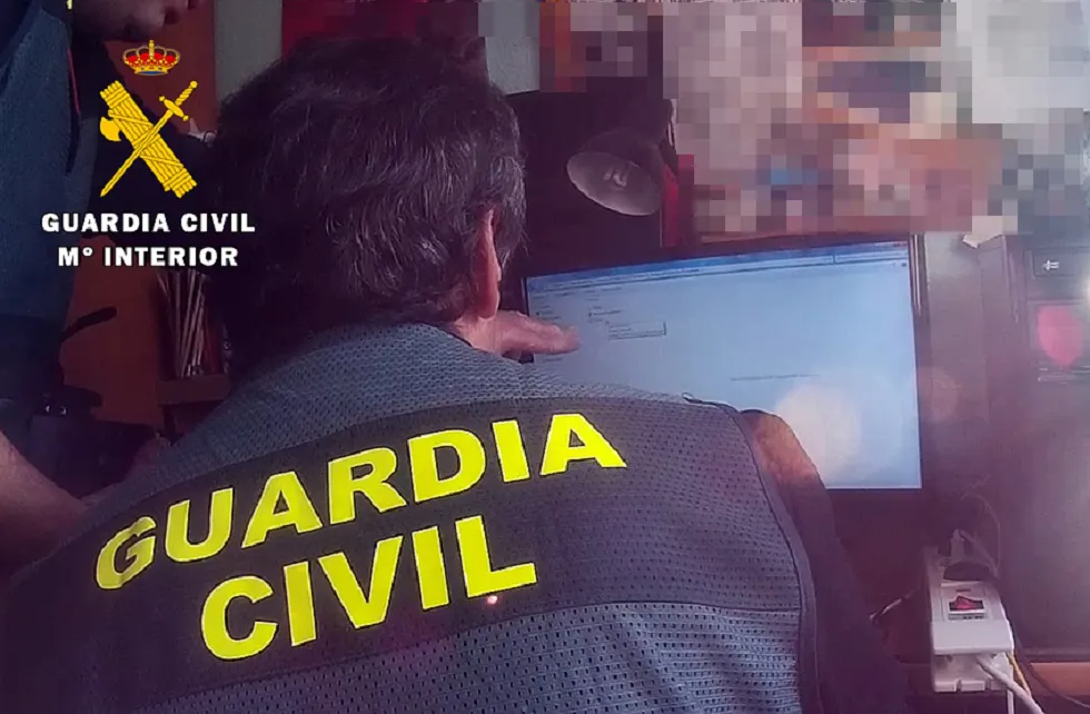 Sucesos Burgos: La Guardia Civil detiene a una persona por tenencia de archivos pedófilos