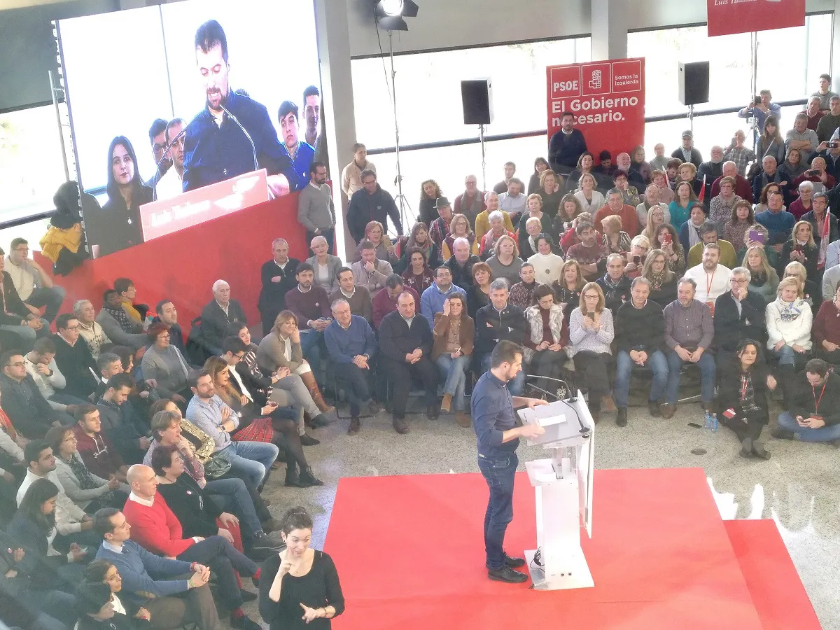 Política Burgos: Tudanca presenta al PSOE como la única alternativa para recuperar el Gobierno en Castilla y León