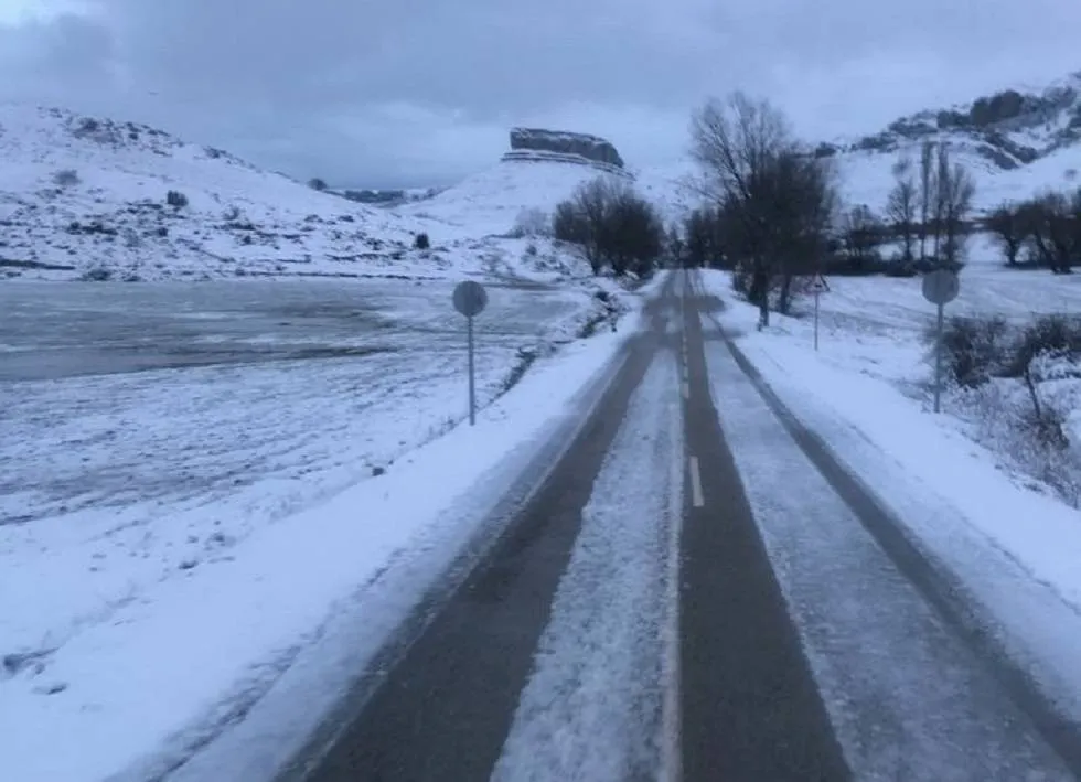 Actualidad Burgos: Se mantiene activa la fase de alerta por nieve en la provincia de Burgos