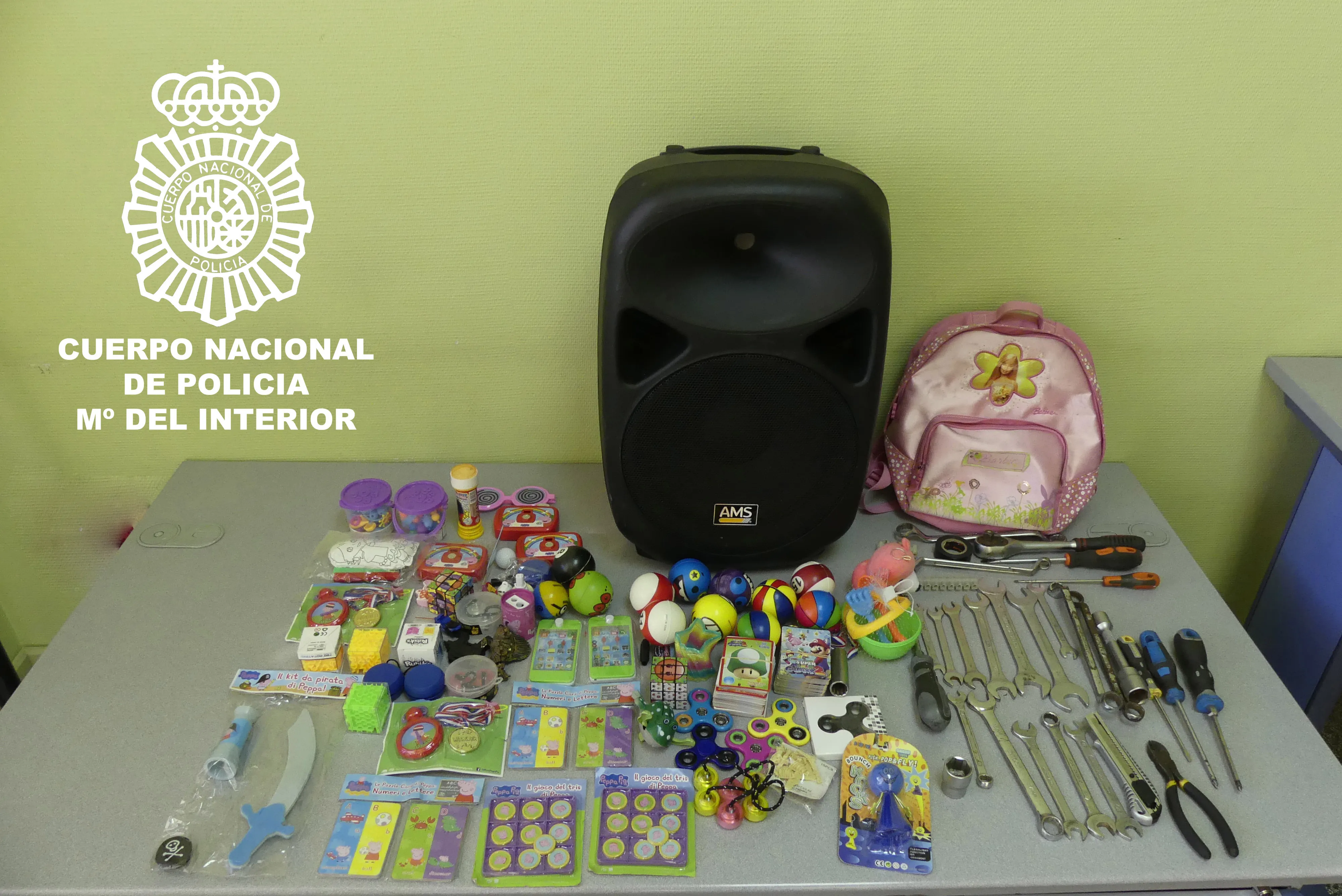 Sucesos Burgos: Esclarecido un robo con fuerza en la caseta de una atracción infantil de Navidad, instalada en la Plaza Santiago