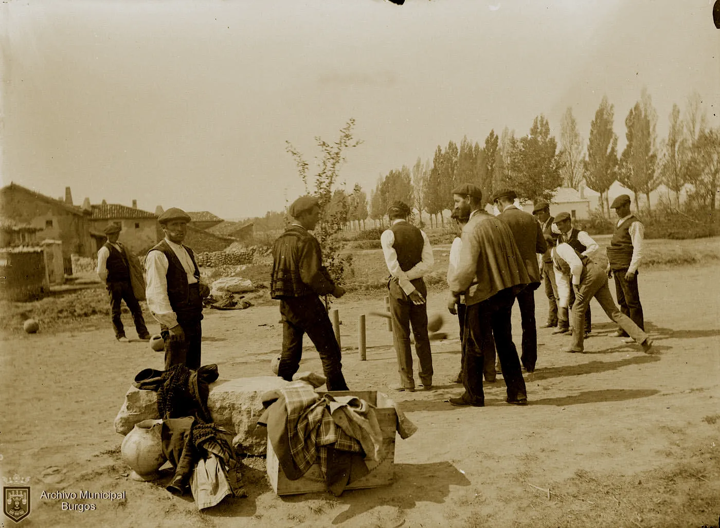 Historia Burgos: Los bolos como juego popular burgalés
