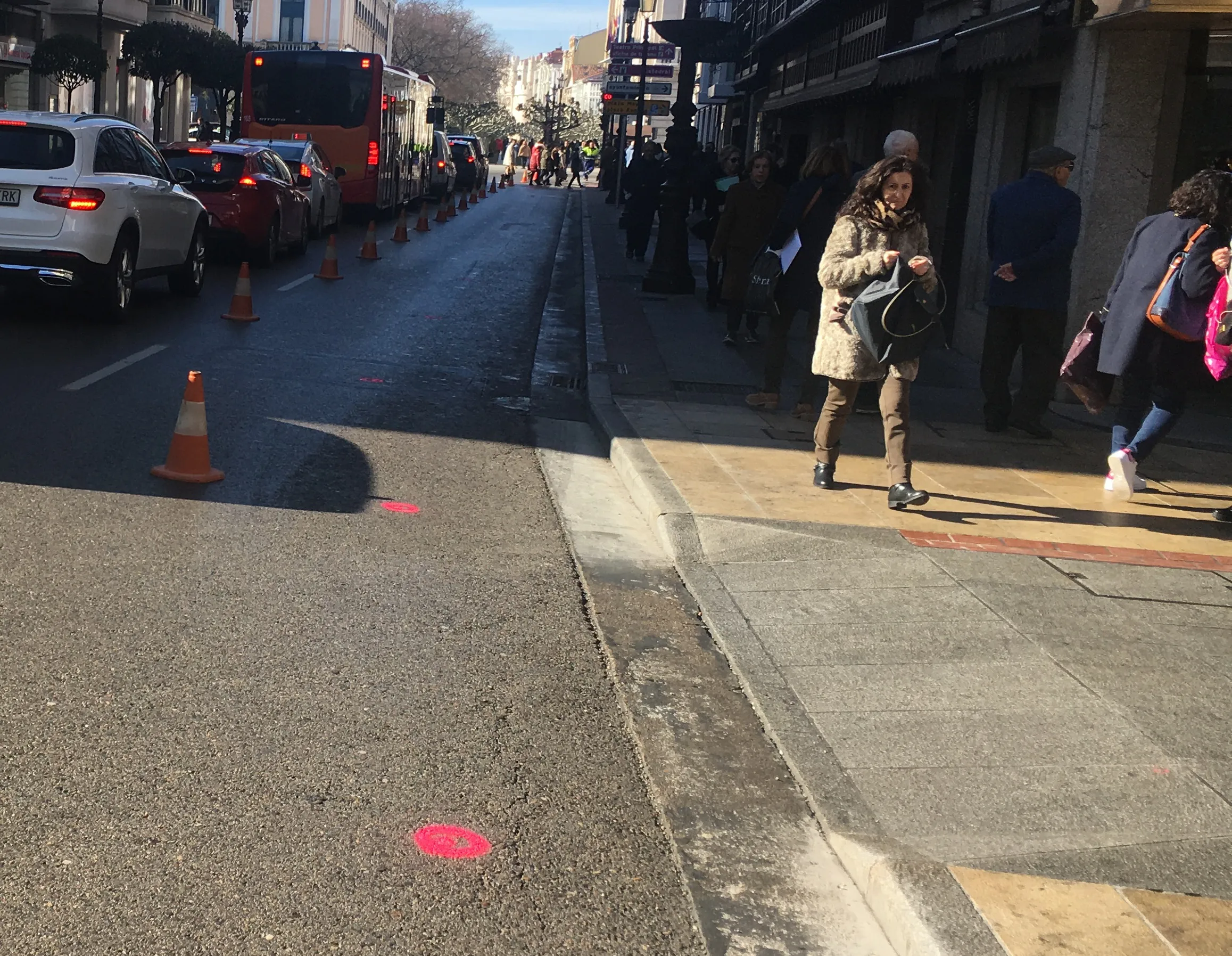 Local Burgos: Comienzan las obras en la Calle Vitoria