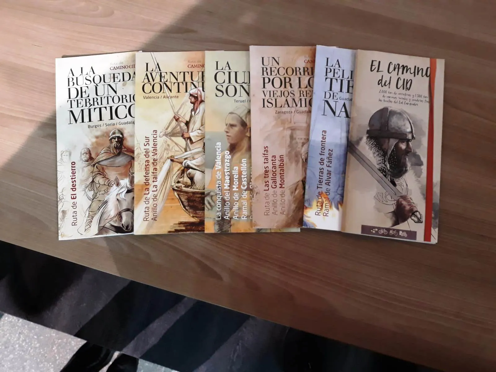 Provincia Burgos: El Consorcio Camino del Cid edita un folleto genérico de la ruta