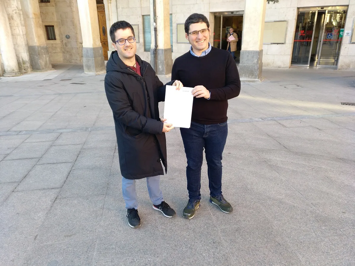 Actualidad Burgos: Salinero presenta las alegaciones a la ordenanza de Movilidad