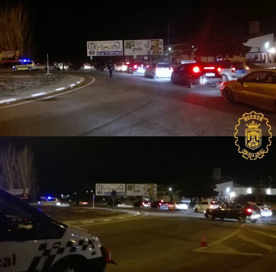 Sucesos Burgos: Villalonquéjar, escenario de nuevas carreras ilegales