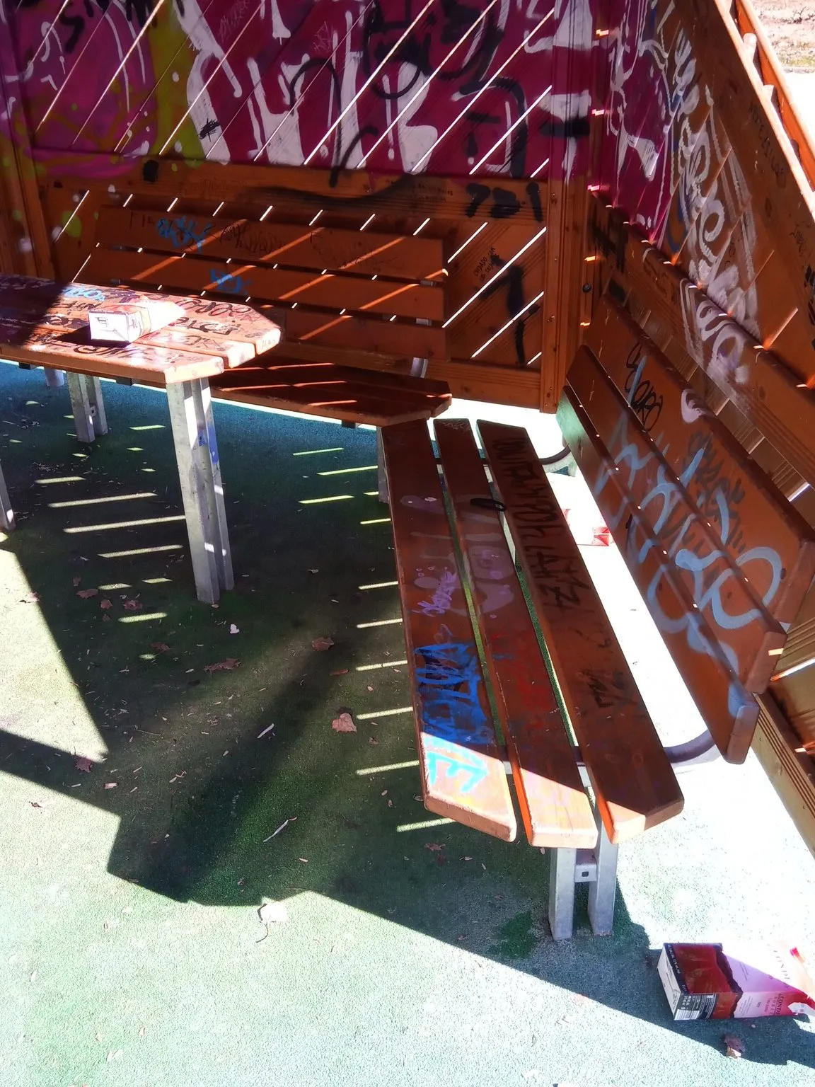 Foto denuncia Burgos: Los parques de la ciudad son una vergüenza