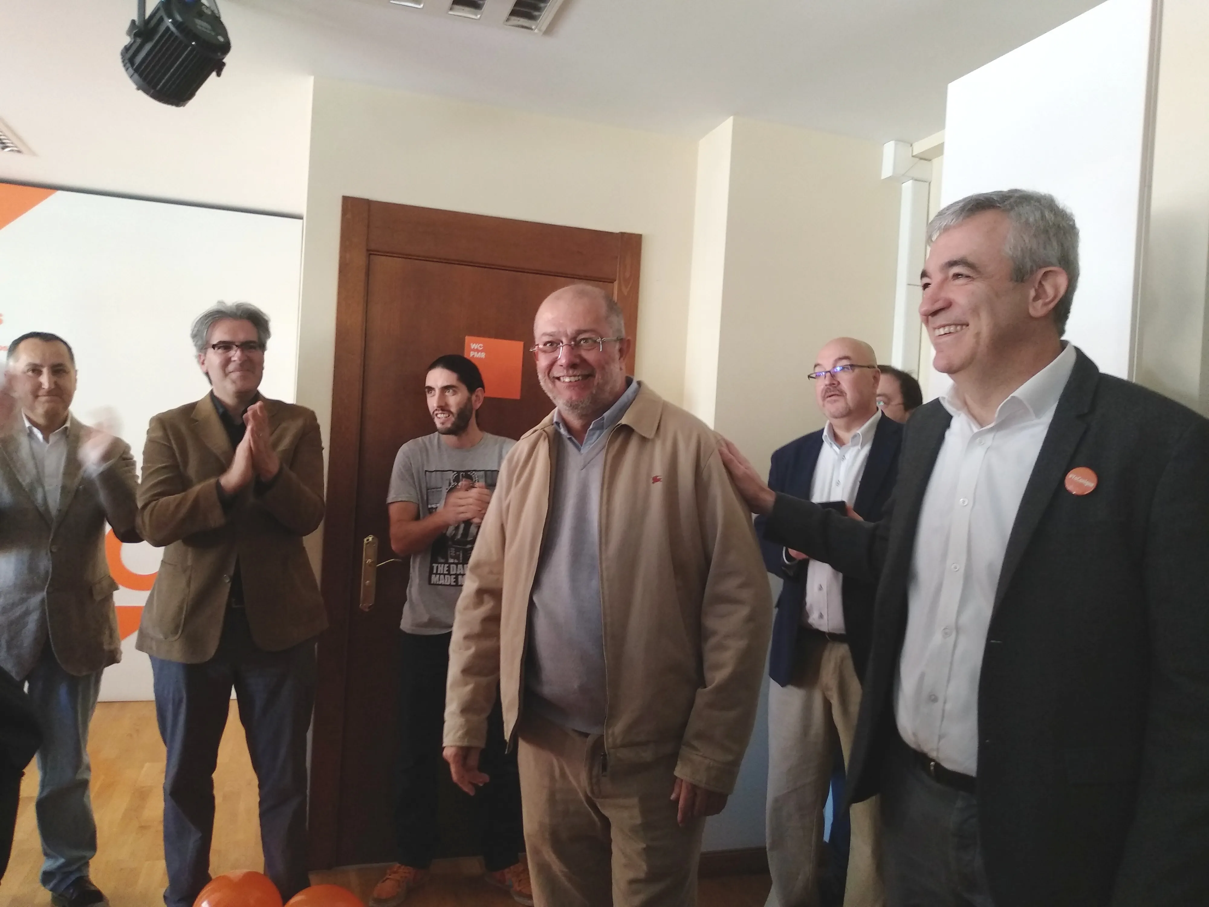 Castilla y León Burgos: 50 militantes burgaleses de Cs acompañan a Igea en su presentación