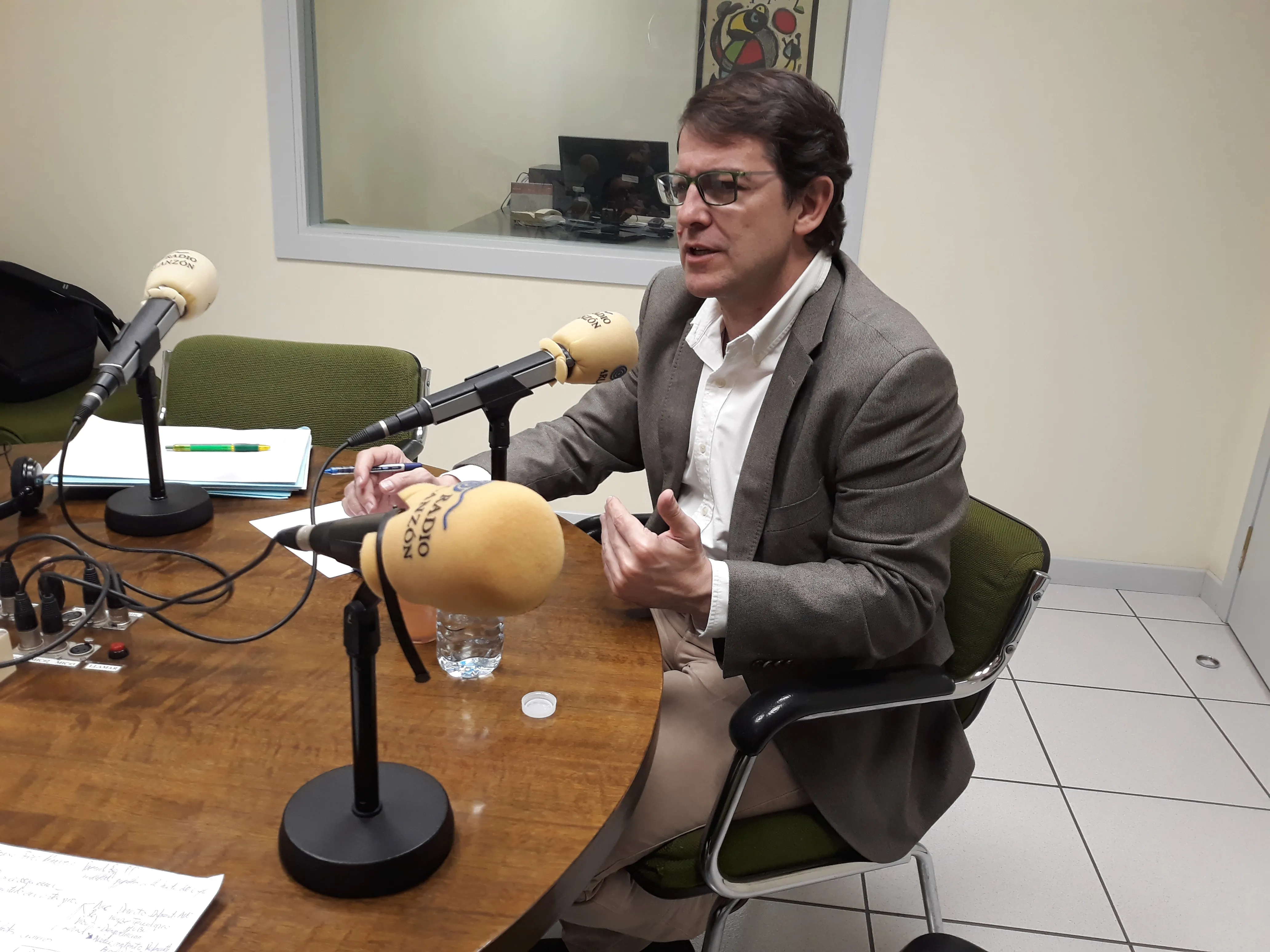 Política Burgos: Mañueco: Burgos tiene que verse como una tierra de oportunidades