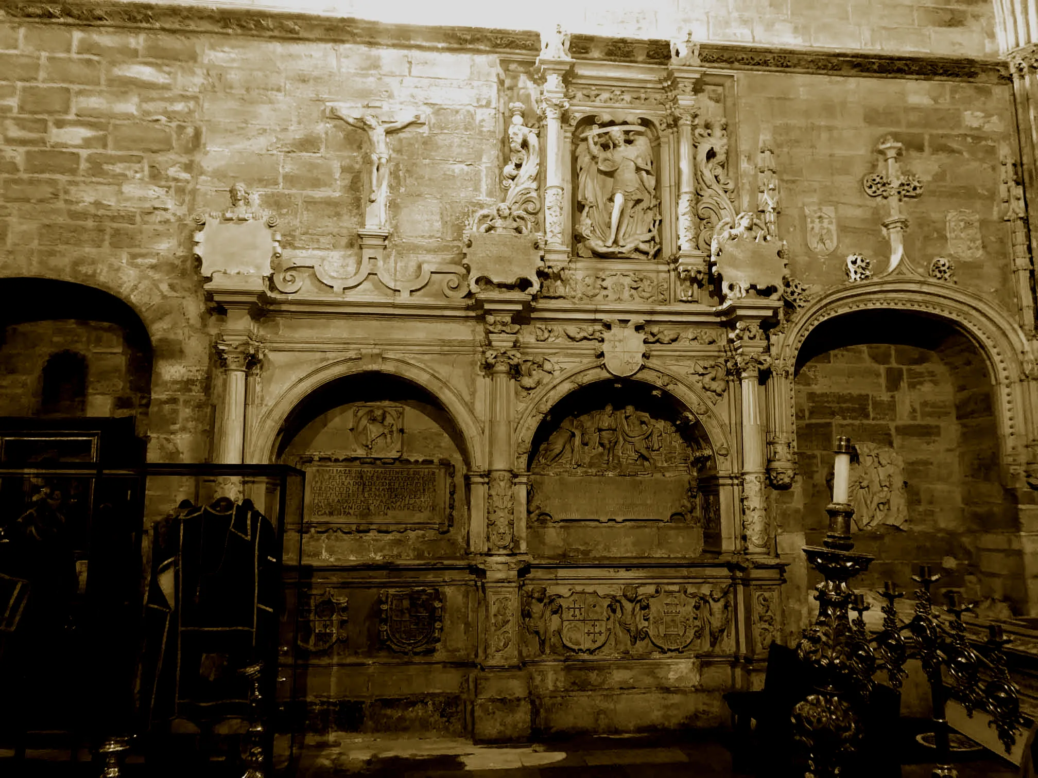 Historia Burgos: Capilla de la Buena Mañana en la Iglesia de San Gil