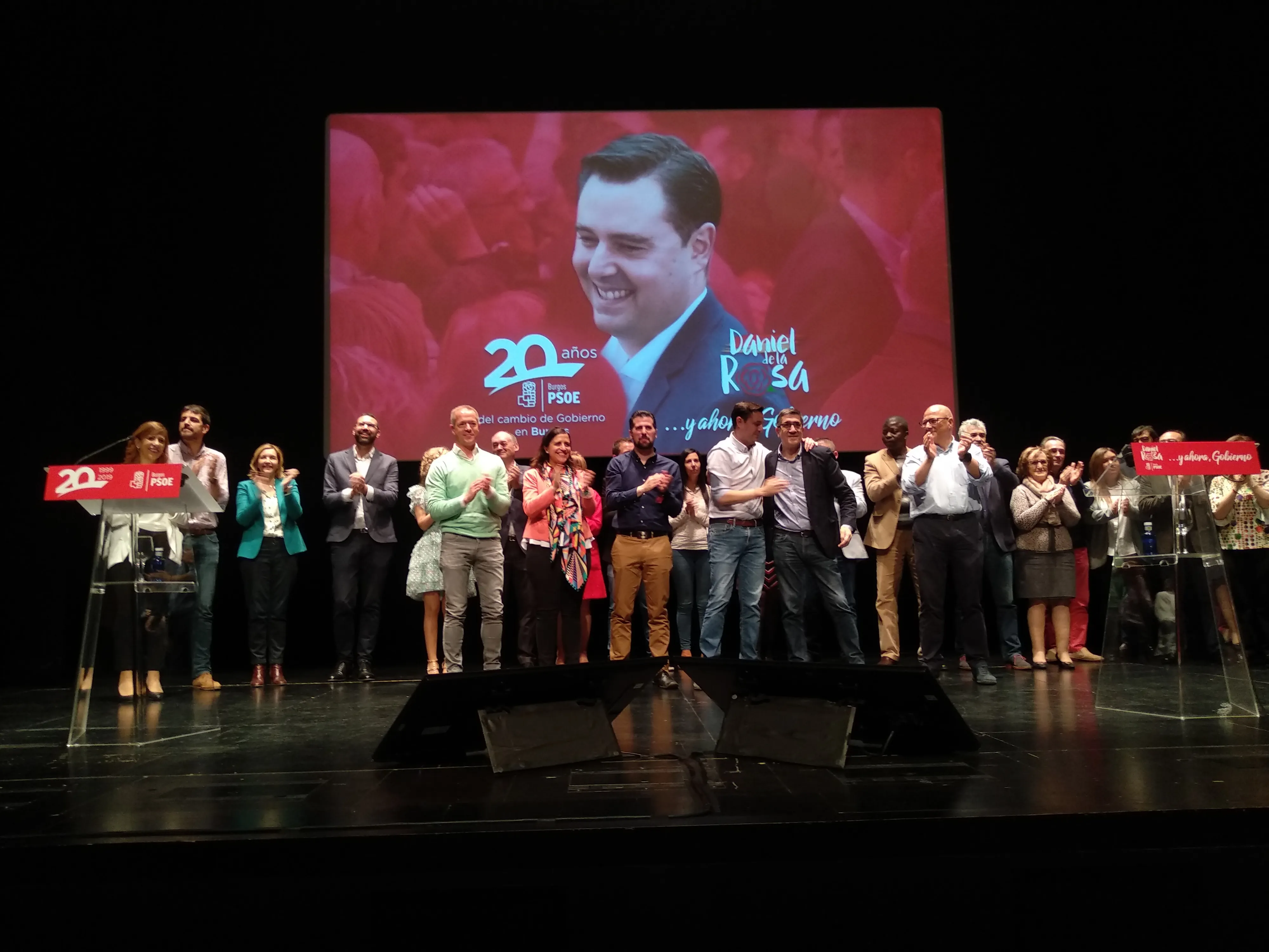 Local Burgos: De la Rosa presenta a su equipo preparado para el siglo XXI