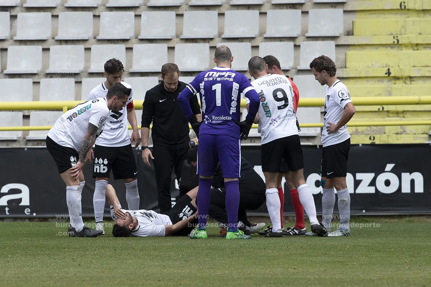 Fútbol Burgos: Julio Rico dice adiós a la temporada