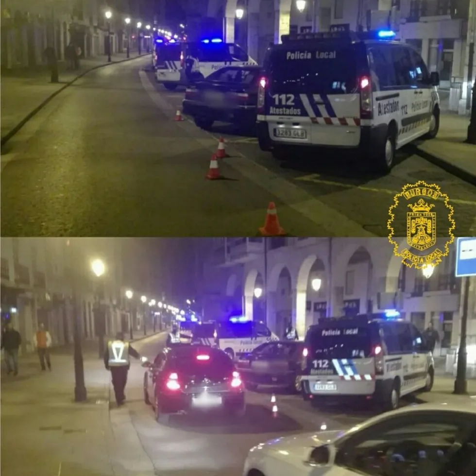 Sucesos Burgos: Les denuncian por dar positivo en un control de alcoholemia y por llevar un arma prohibida