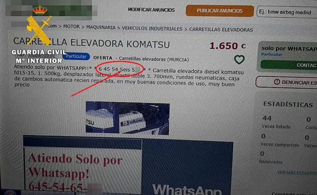 Sucesos Burgos: Descubren una red de estafas en la compra de maquinaria industrial por internet