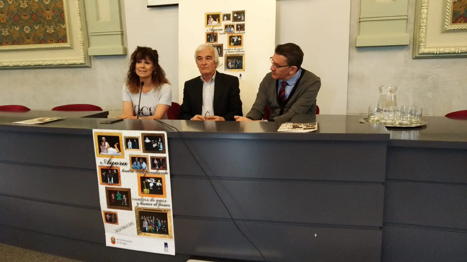 Cultura Burgos: Se estrena el espectáculo de Ágora Cuadro de amor y humor al fresco de José Luis Alonso